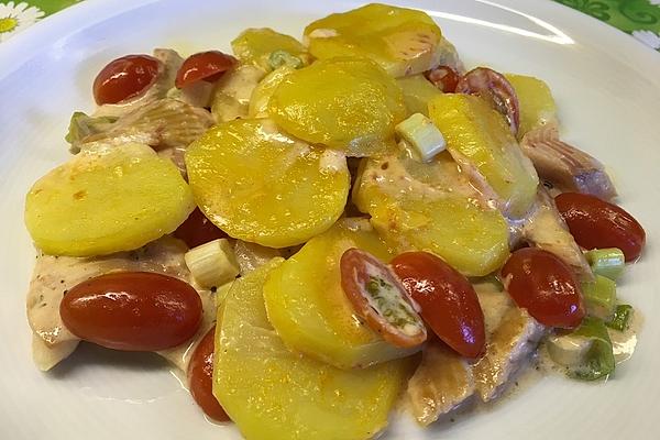 Trout and Potato Casserole