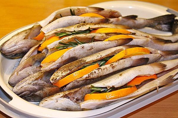 Trout in Orange Sauce