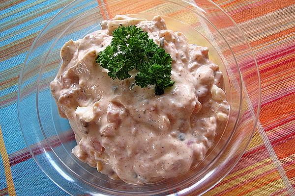 Trout Spread with Cream Cheese and Capers