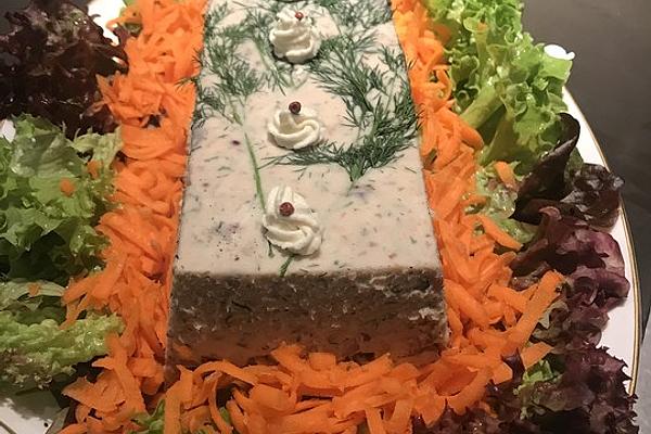 Trout Terrine with Crab Meat