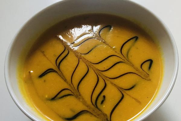 Tuber Soup with Two Types Of Chips