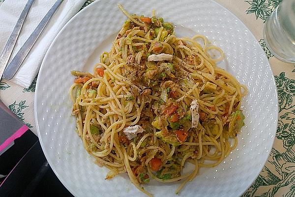 Tuna and Avocado Pasta