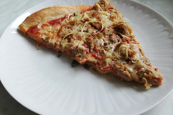 Tuna and Onion Pizza