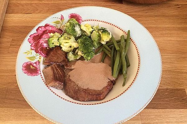Tuna Fillet with Broccoli Au Gratin