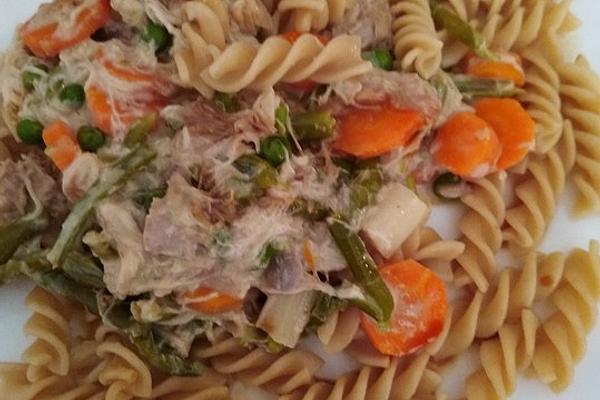 Tuna – Paprika – Cream Pasta Pan