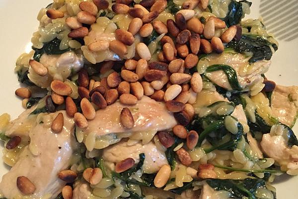 Turkey Breast with Spinach