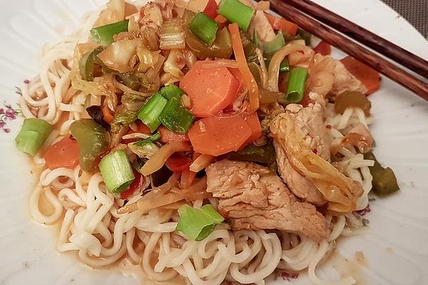 Turkey – Chop Suey with Noodles