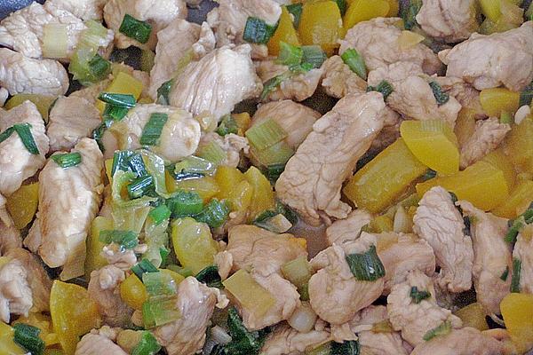 Turkey – Curry – Apricots – Sliced, Gratinated
