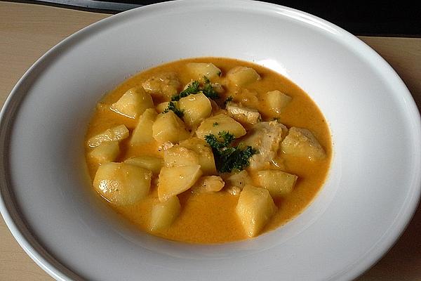 Turkey Curry with Quince and Coconut Milk