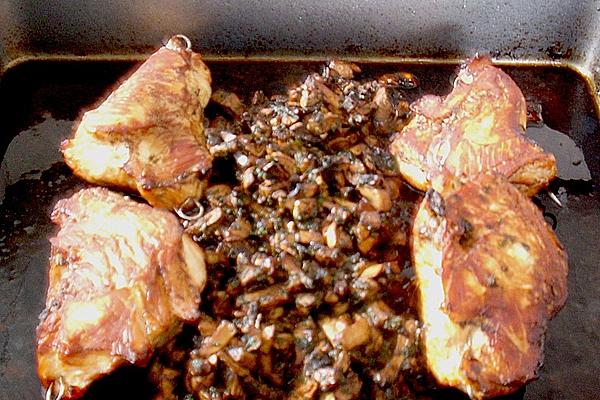 Turkey Fillet with Mushroom Filling