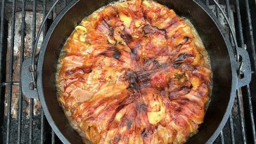 Roberts Layer Meat from Dutch Oven