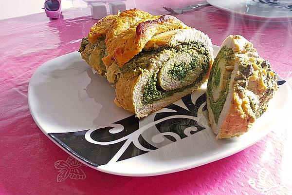 Turkey Roll Roast with Pesto