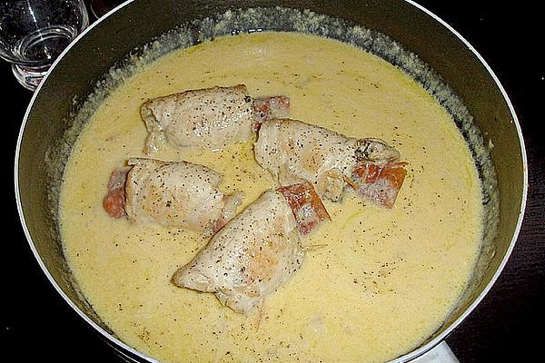 Turkey Rolls with Parma Ham