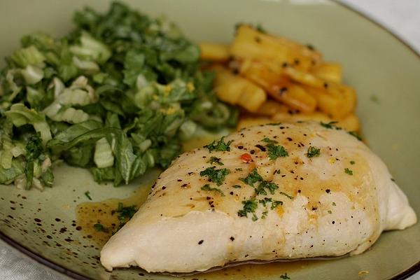 Turkey Schnitzel in Lemon