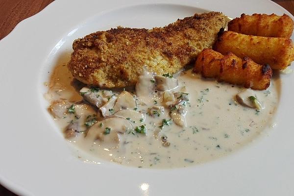 Turkey Schnitzel with Crispy Crust