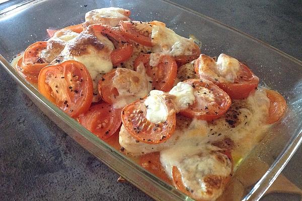 Turkey Schnitzel with Mozzarella