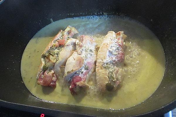 Turkey Schnitzel with Mustard and Capers Sauce