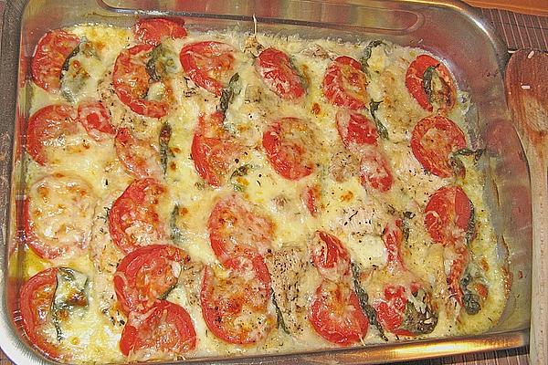 Turkey Slices, Gratinated