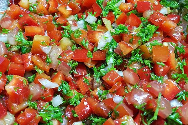 Turkish Salad with Mint