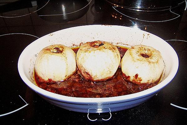 Turkish Style Baked Apples