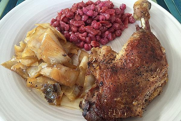 Turnip Stew with Crispy Duck Legs