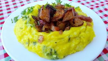 Two Kinds Of Cheese Dumplings with Brown Butter and Parmesan