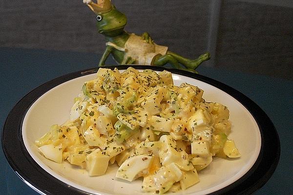 Urmelis Spicy Fruity Cheese and Egg Salad