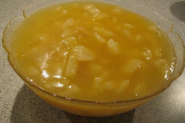 Vanilla Creamy Pear Compote