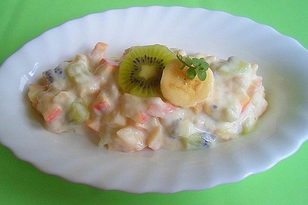 Vanilla Yogurt with Fresh Fruits