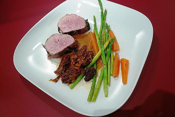 Veal Fillet in Morel Cream