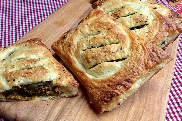 Vegan Breakfast Puff Pastries