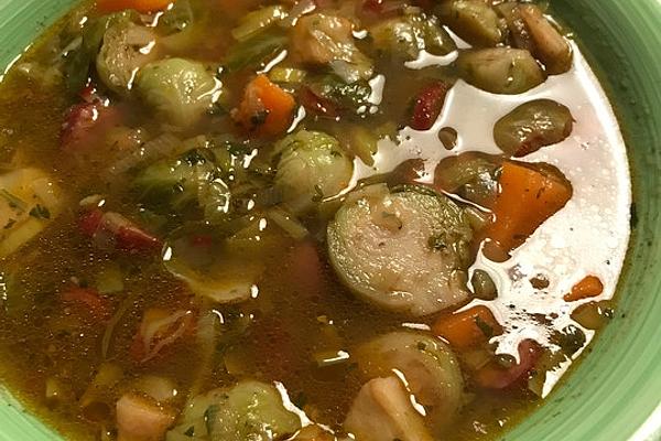 Vegan Brussels Sprouts Stew