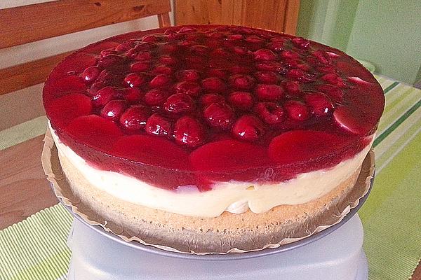 Vegan Cherry and Banana Cake
