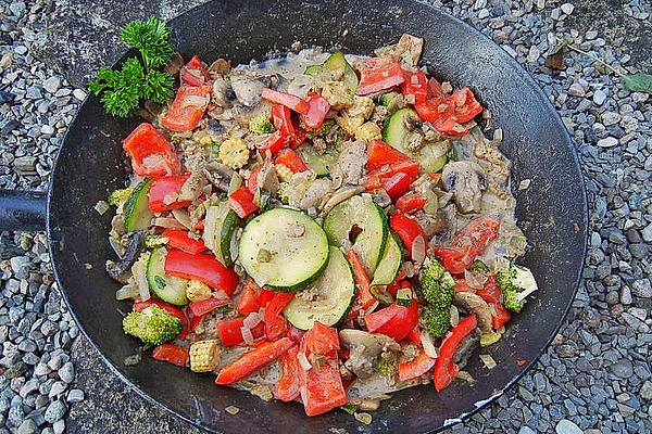 Vegan Festival Vegetable Stir-fry