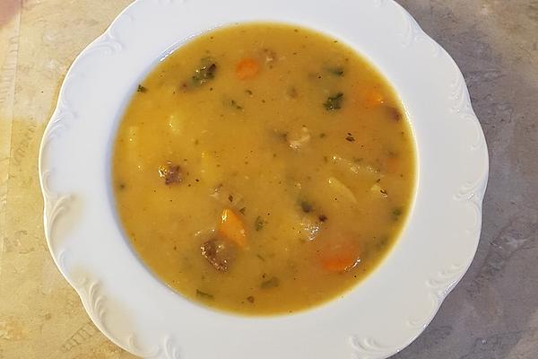 Vegan Hearty Potato Soup with Smoked Tofu