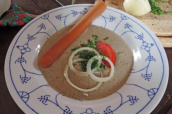 Vegan Mushroom Cream Soup