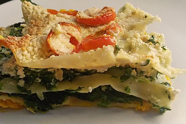 Vegan Spinach Cashew Lasagna