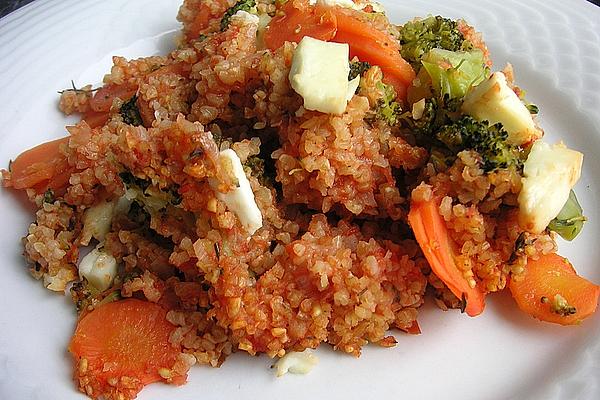 Vegetable Bulgur Casserole