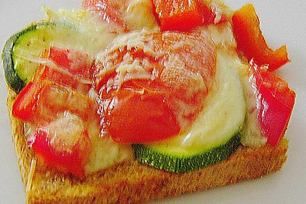 Vegetable Crostini