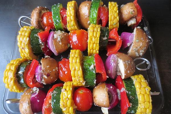 Vegetable Grill Skewers
