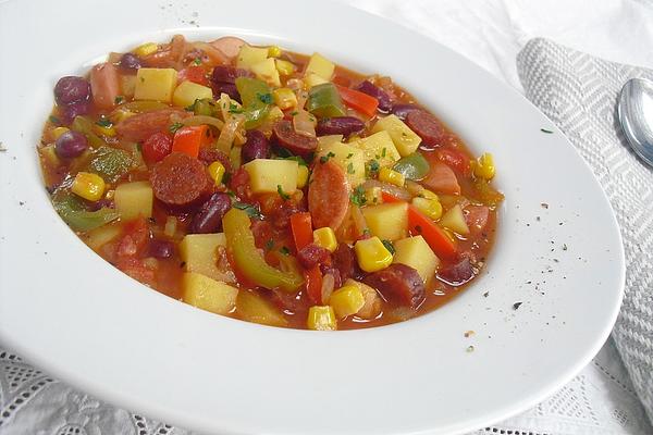 Vegetable – Sausage – Pot