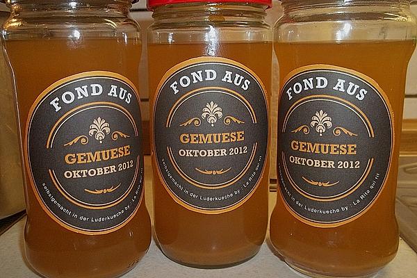 Vegetable Stock Basic Recipe