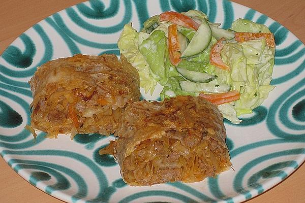 Vegetables – Minced Meat – Strudel