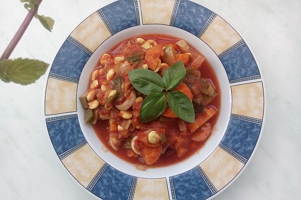 Vegetables with Lupins