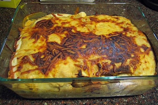 Vegetarian Chilli Lasagna
