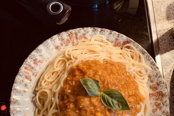 Vegetarian Lentil Bolognese