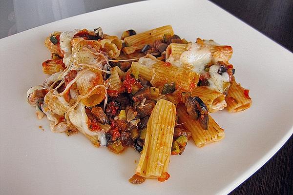 Vegetarian Pasta Gratin