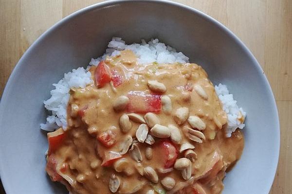 Vegetarian Peanut Curry