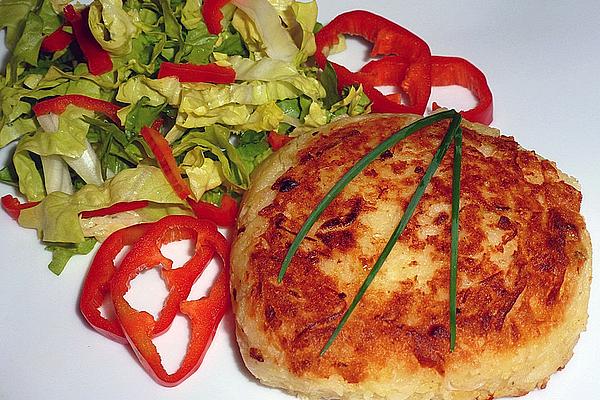 Vegetarian Potato and Sauerkraut Patties