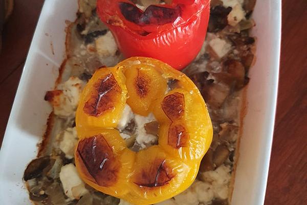 Vegetarian Stuffed Paprika
